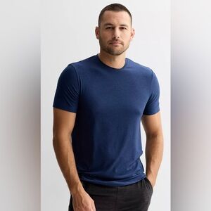 FLX Luxury Soft‎ Wander Tee In True Navy